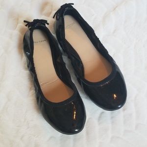 Cole Haan black patent leather ballet flats